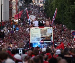Norway turn World Cup heartbreak into celebration as huge crowds pack capital
