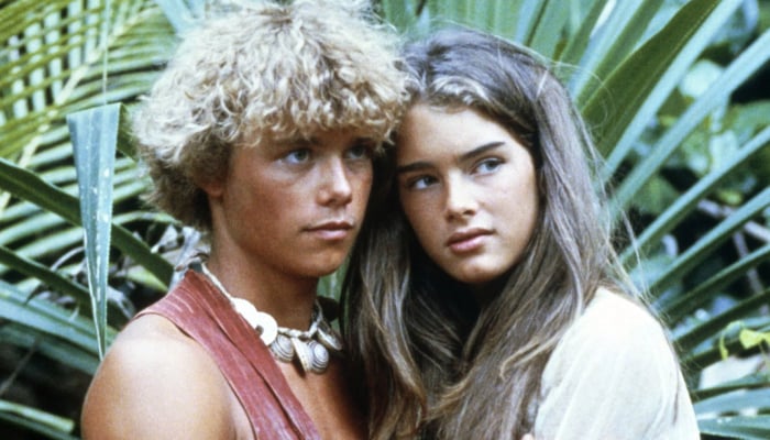 Brooke Shields was 15 years old while her co-star Christopher Atkins was 18 in the 1980 film