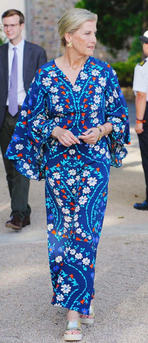 Duchess Sophie shows grace under the Sun to turn heatwave into elegance