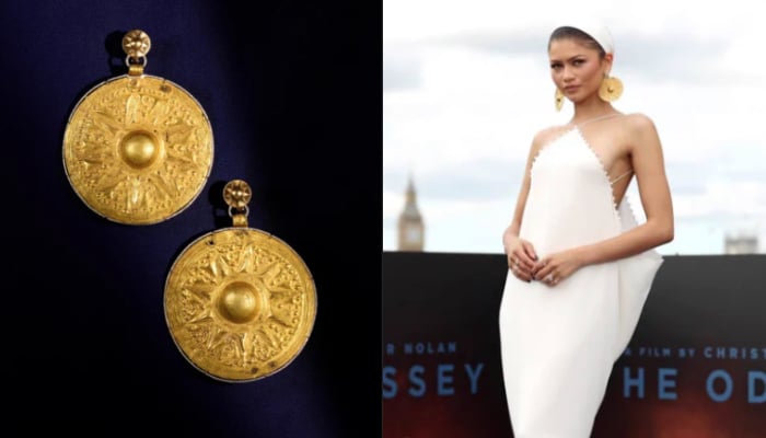 Zendaya lands in controversy after wearing 3,000 year old artefacts as jewellery