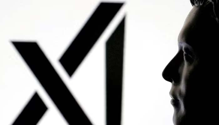 A 3D-printed miniature model of Elon Musk and xAI logo are seen in this illustration created on February 16, 2025. — Reuters