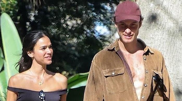Shawn Mendes, Bruna Marquezine make rare appearance with special pal