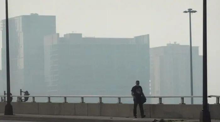 Air quality index of US hits 717 as Canadian wildfire smoke engulfs midwest, northeast 