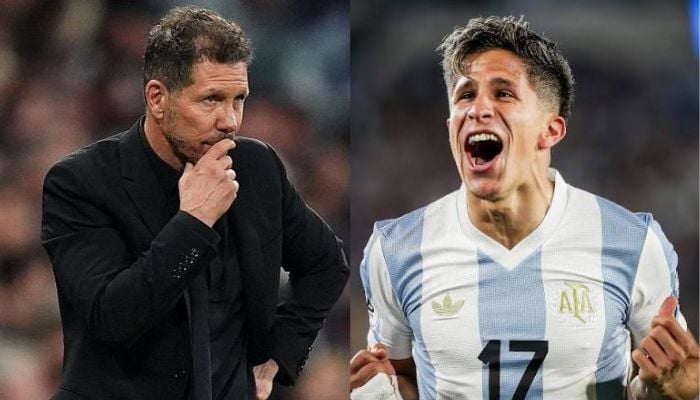 Giuliano Simone starts for Argentina 28 years after his dad got Beckham sent off