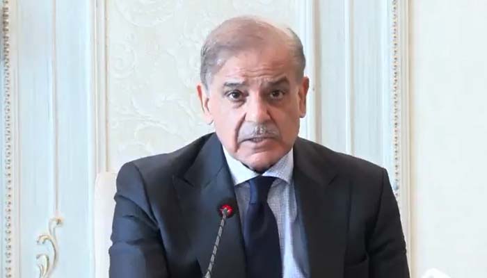 PM Shehbaz Sharif chairs a meeting