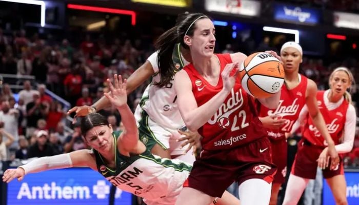 Caitlin Clark makes WNBA history with first 45 point, 10 assist double-double