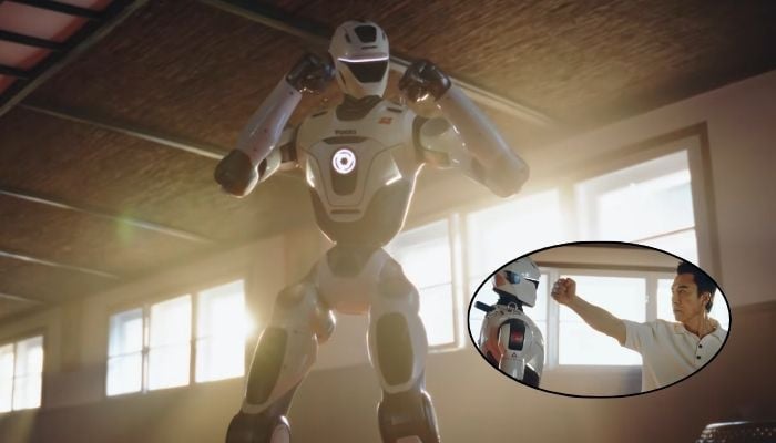 Watch: China hosts world's first humanoid robot MMA tournament