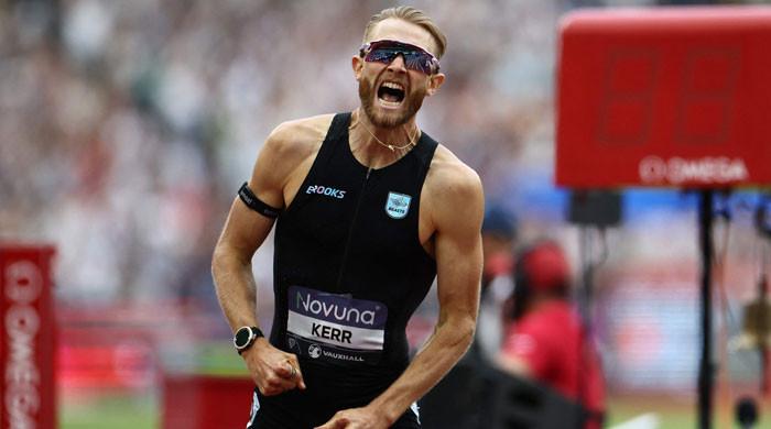 Josh Kerr breaks men’s mile world record at London Diamond League