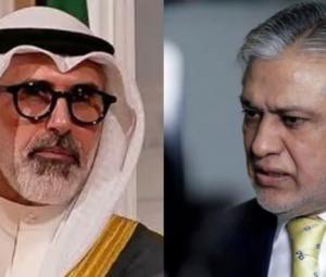 In phone call with Kuwaiti FM, DPM Dar urges adherence to Islamabad MoU