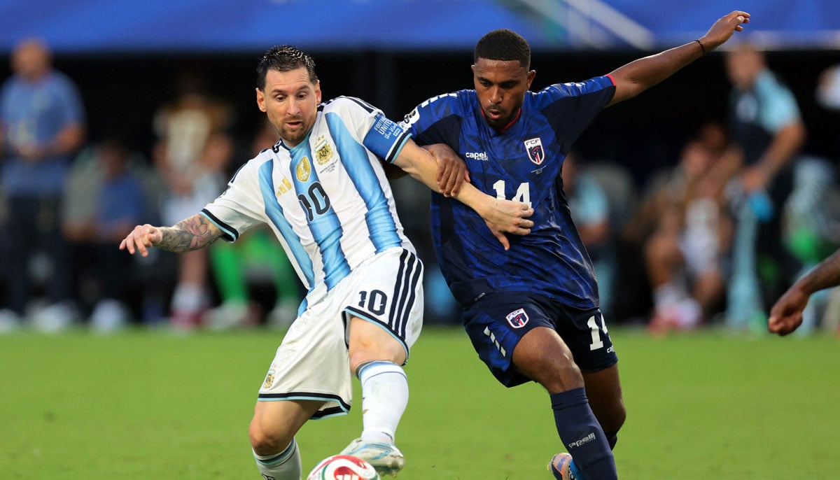 Viking row and minnows sparkle 16 Argentinas Lionel Messi in action with Cape Verdes Deroy Duarte during Round of 32 Miami Stadium, Miami Gardens, Florida, US on July 3, 2026. — Reuters