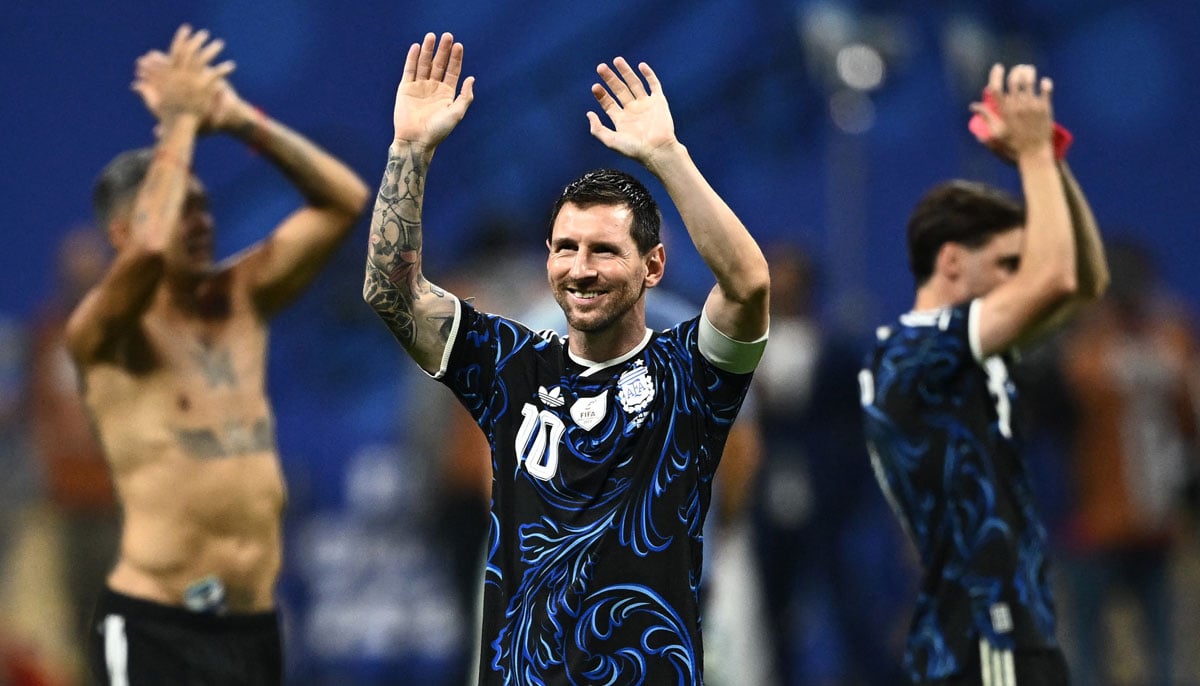 Viking row and minnows sparkle 17 Argentinas Lionel Messi celebrates after the match against England in Atlanta Stadium, Atlanta, Georgia, US on July 15, 2026. — Reuters