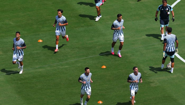 Argentina make three changes for World Cup final, Spain name same team  www.geo.tv