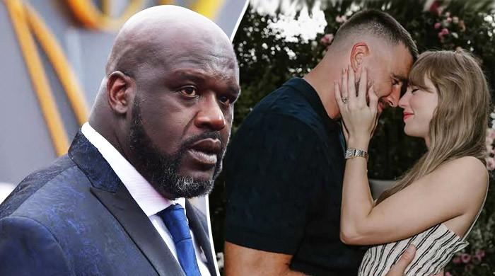 Taylor Swift, Travis Kelce get classy response from Shaq after snub