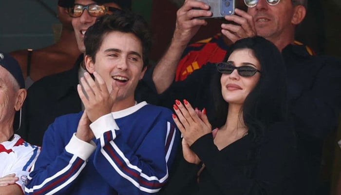 See Kylie Jenner, TimothÃ©e Chalamet get handsy at 2026 FIFA World Cup final