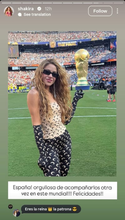 Shakira says World Cup halftime show will live on forever despite backlash