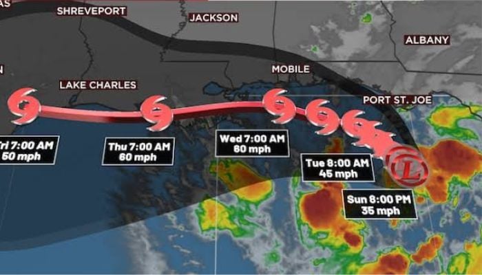 Tropical Depression Two Forms In Gulf Expected To Become Storm Bertha 