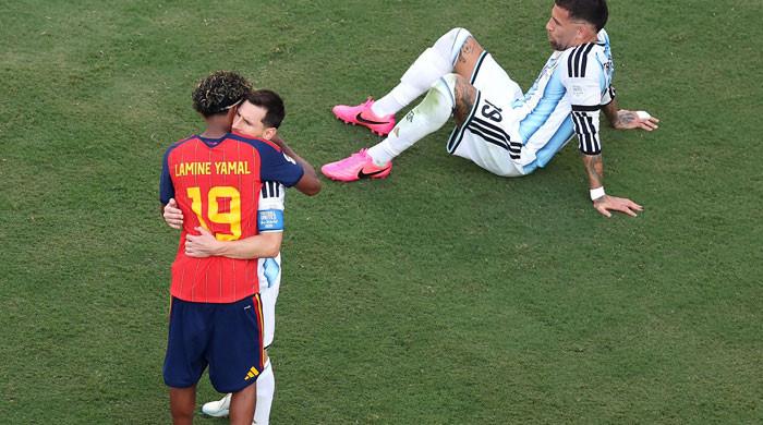 'Wholesome, beautiful': Messi, Yamal embrace wins hearts after World Cup final