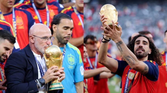 Luis de la Fuente addresses Cucurella's tattoo vow after World Cup glory