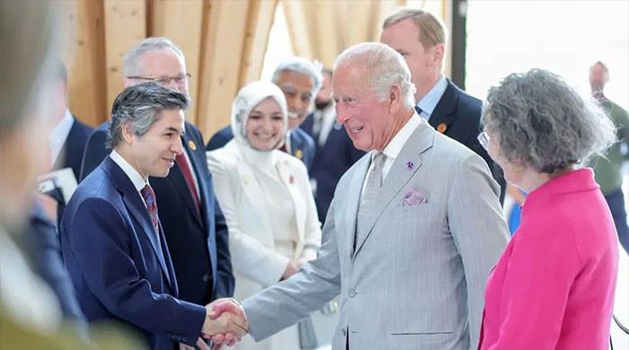 King Charles steps inside Europe's first eco-mosque