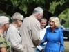 Queen Camilla shares emotional moment with Sir Terry Waite, as King visits Cambridge