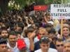 Hundreds protest in Delhi demanding statehood for IIOJK