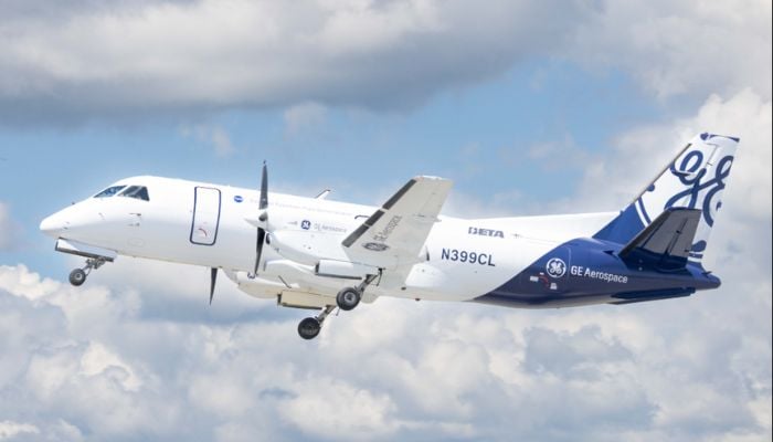 GE Aerospace flies hybrid-electric plane above 30,000 feet in historic first