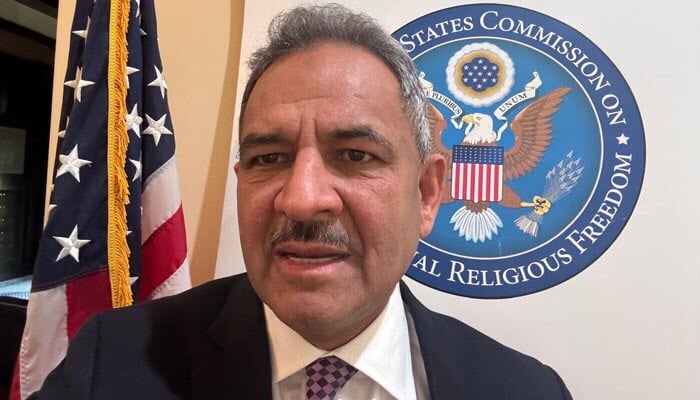Chair of the US Commission on International Religious Freedom, Dr Asif Mahmood, pictured in this undated image. — Reporter
