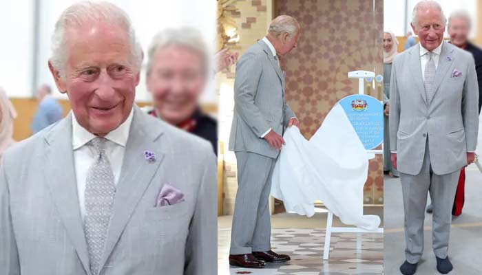 King Charles removes his shoes to honour faith, unity