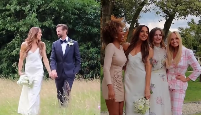 Spice Girls’ Mel C shares unseen moments from her wedding day
