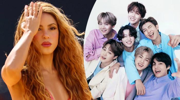 BTS meets 'queen' Shakira backstage at FIFA Club World Cup