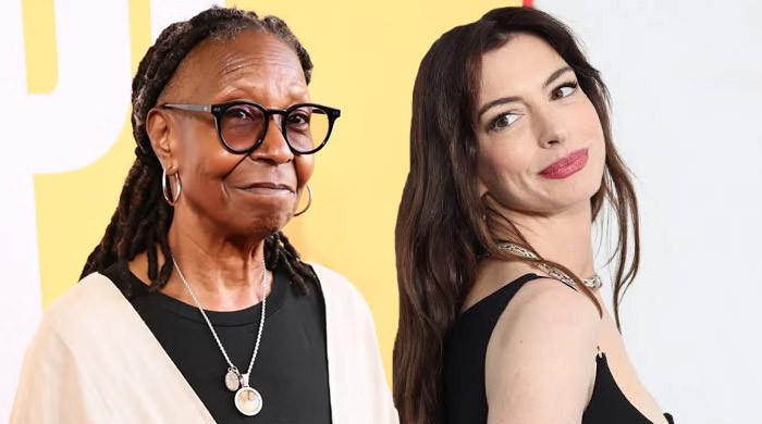 Anne Hathaway shares touching moment with Whoopi Goldberg on air: Watch