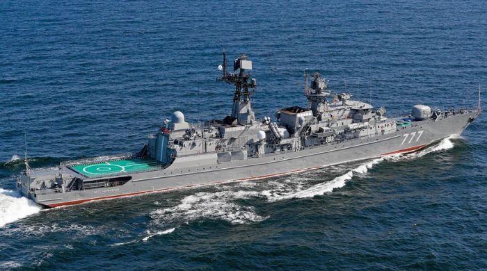 Russian warship conducts live-fire drill 45 miles off UK coast: Is it legal?