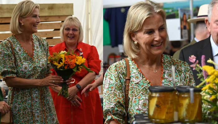 Duchess Sophie gives summer a quiet triumph in earthy green and brown