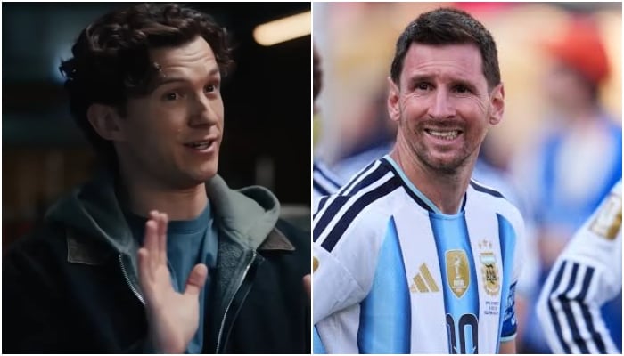 Tom Holland reflects on being star-struck by Lionel Messi
