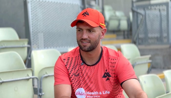 South African all-rounder Donovan Ferreira, who will be leading Birmingham Phoenix in this year’s The Hundred, talks to the media at Edgbaston Stadium. — Reporter