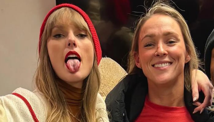 Kylie Kelce shares rare insights on having Taylor Swift as family