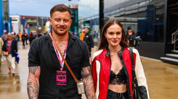 Adam Ramsay's new swimming cap leaves pregnant wife Holly Ramsay emotional