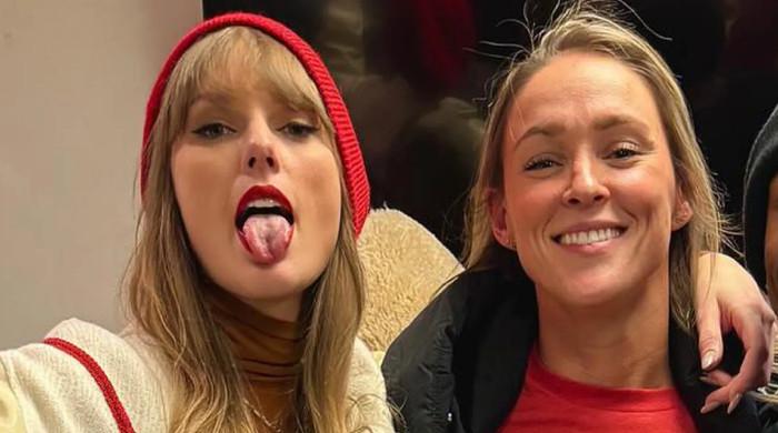 Kylie Kelce officially welcomes Taylor Swift into family in sweet video
