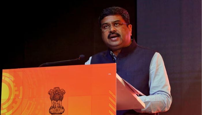 Indias education minister Dharmandra Pradhan pictured in this undated image. — Reuters
