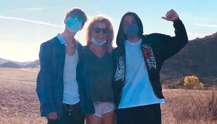 Britney Spears gets rare public support from son Jayden