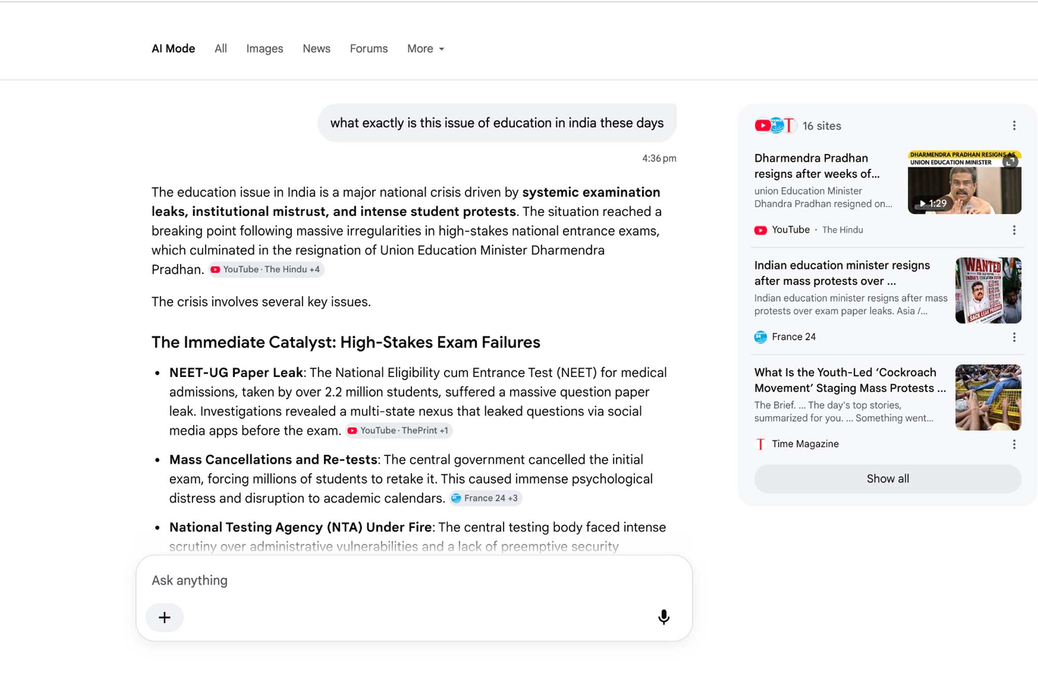 All hail to Cockroaches! Not just BJP, even Google AI seems afraid of Indian party
