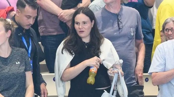 Adam Peaty enjoys winning return with pregnant wife Holly Ramsay by his side