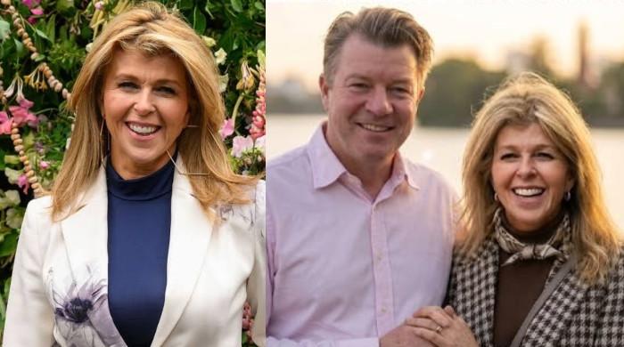 Kate Garraway, Liam Halligan join close friends for birthday celebration