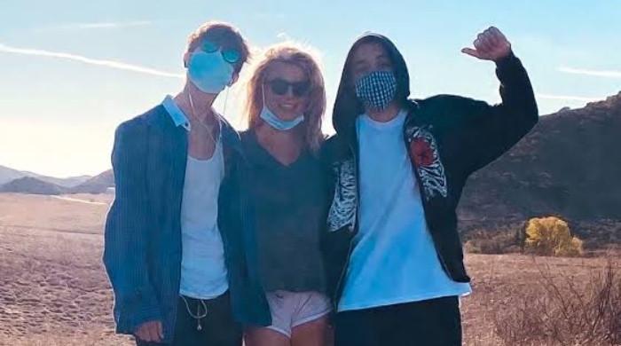 Britney Spears gets rare public support from son Jayden