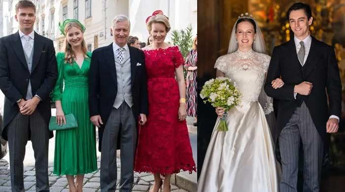 Future Queen dazzles in emerald green at royal wedding