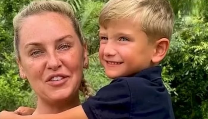 The TV personality and her ex split just four moths after Reggie was born in 2018