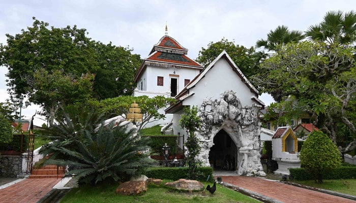 Image shows the grand view of centuries-old monastery Wat Phra Mahathat Woramahawihan in Nakhon Si Thammarat province of Thailand. — Unesco