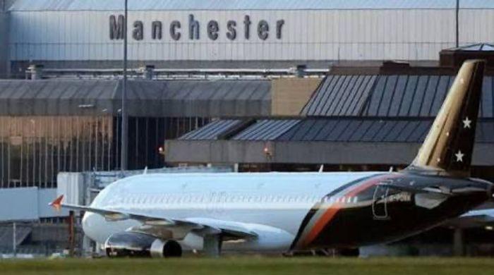 Manchester Airport flight intercepted by RAF after hoax call from Boston teen