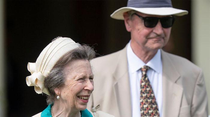 Princess Anne and Sir Tim Laurence enjoy day at Ascot for King George Weekend