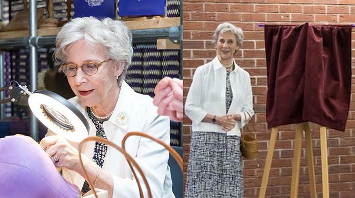 Duchess of Gloucester witnesses how 60 hour craft brings smiles to cancer patients